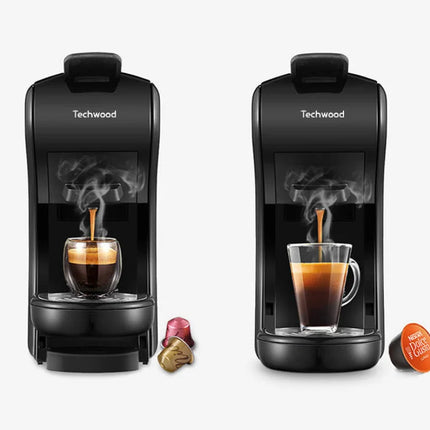 Capsule coffee maker Techwood TCA 196N (black) Coffee makers