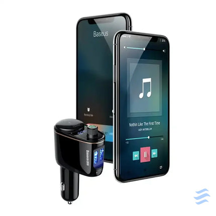 Car Bluetooth MP3 Player Baseus S 06Black OS Car transmitters