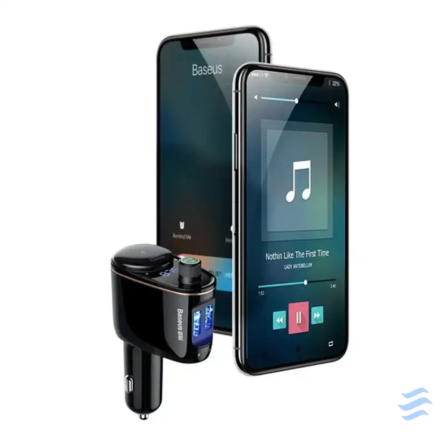 Car Bluetooth MP3 Player Baseus S 06Black OS Car transmitters