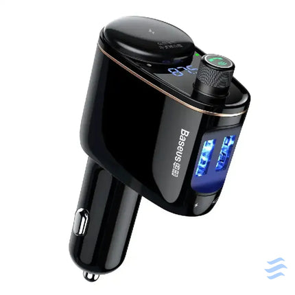 Car Bluetooth MP3 Player Baseus S 06Black OS Car transmitters