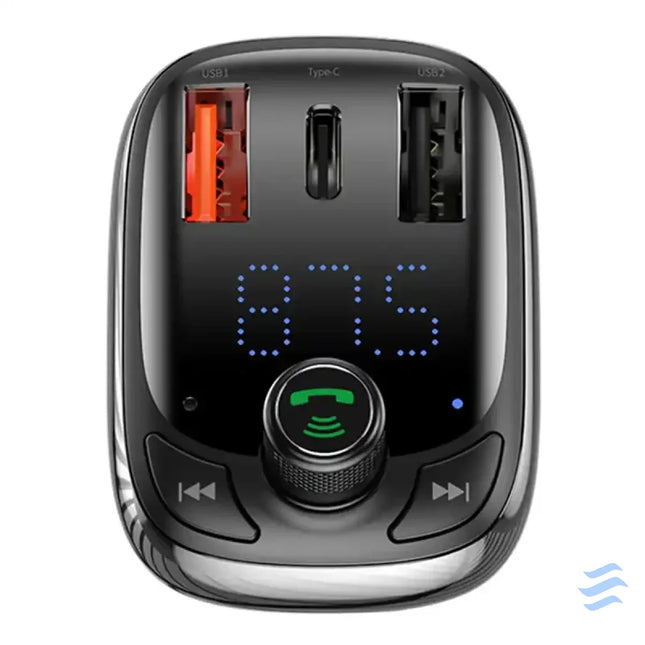 Car Bluetooth MP3 Player Baseus T Shaped S 13 Black OS Car transmitters