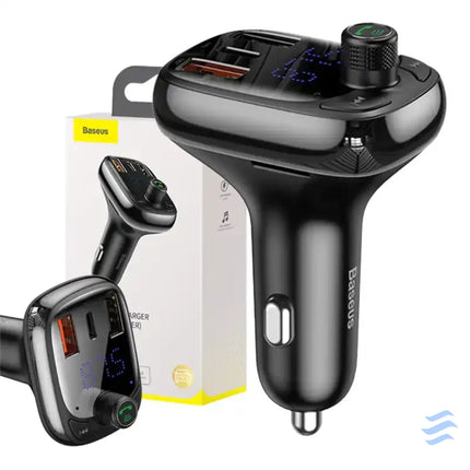 Car Bluetooth MP3 Player Baseus T Shaped S 13 Black OS Car transmitters