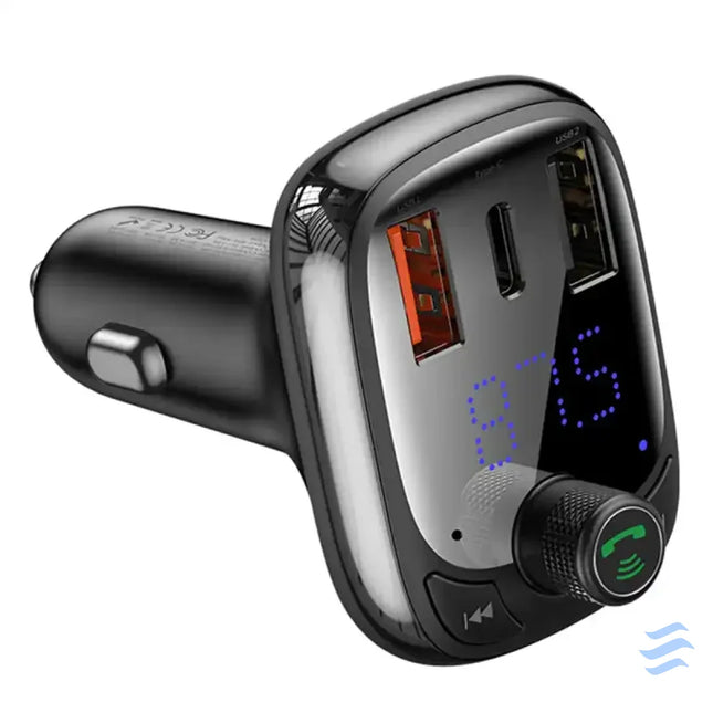 Car Bluetooth MP3 Player Baseus T Shaped S 13 Black OS Car transmitters