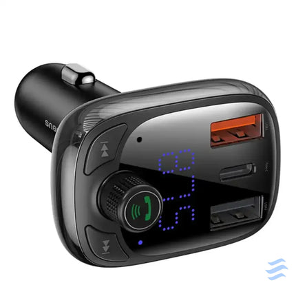 Car Bluetooth MP3 Player Baseus T Shaped S 13 Black OS Car transmitters