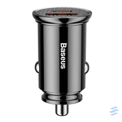 Car Charger Baseus Circular PD QC4.0 + 5A 30W (czarna) Car chargers
