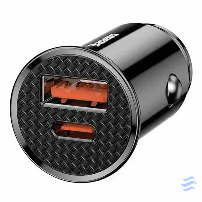 Car Charger Baseus Circular PD QC4.0 + 5A 30W (czarna) Car chargers