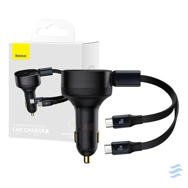Car Charger Baseus Enjoyment with cable USB C 33W (Black) Car chargers