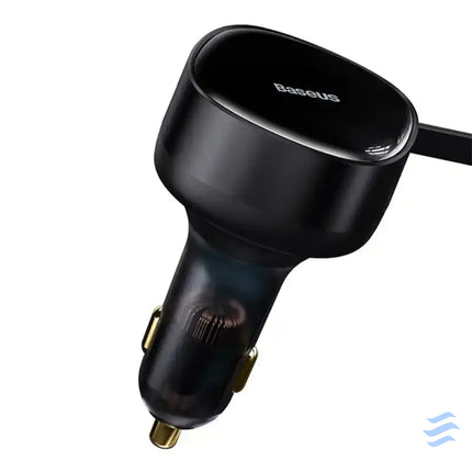 Car Charger Baseus Enjoyment with cable USB C + Lightning 3A 30W (Black) Car chargers