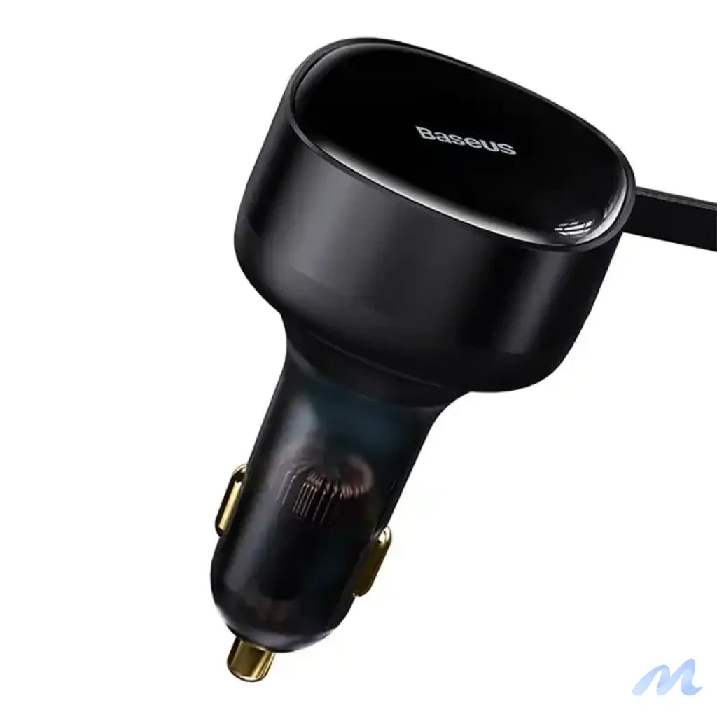 Car Charger Baseus Enjoyment with cable USB-C + Lightning 3A, 30W (Black)