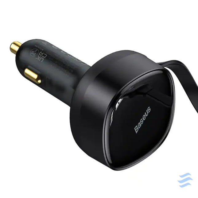 Car Charger Baseus Enjoyment with cable USB C + Lightning 3A 30W (Black) Car chargers