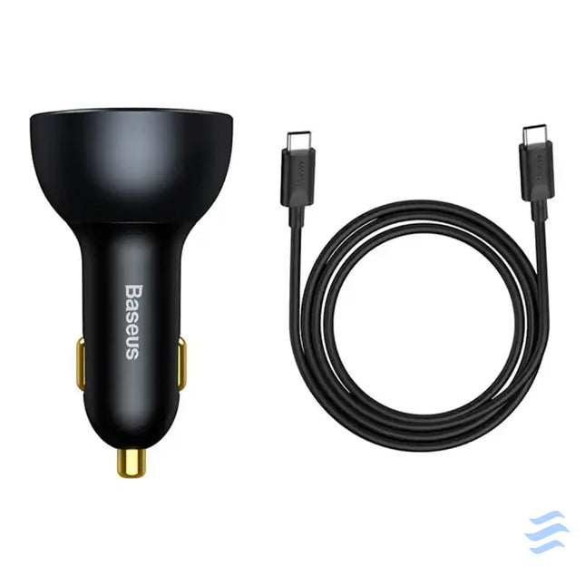Car Charger Baseus Qualcomm USB 2x USB C 160W (Grey) Car chargers