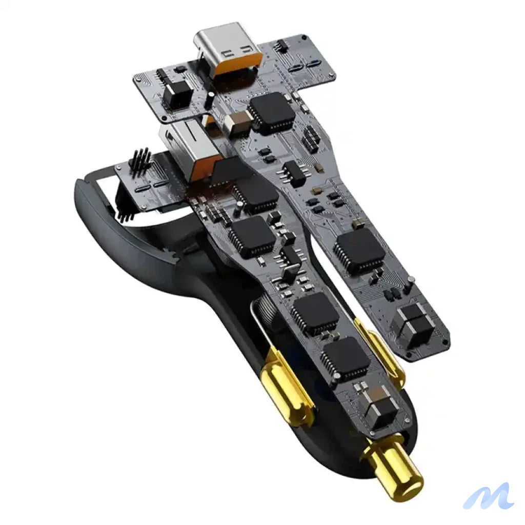 Car Charger Baseus Qualcomm, USB, 2x USB-C, 160W (Grey)