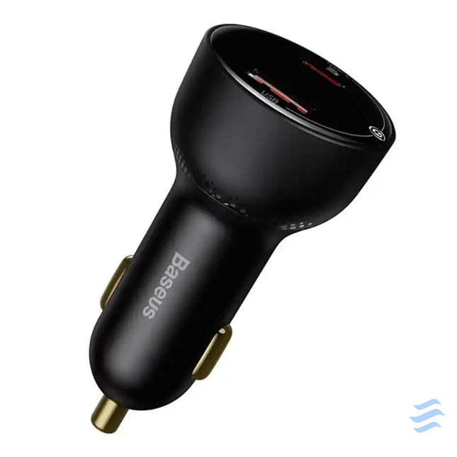 Car charger Baseus Superme USB USB C 100W (black) Car chargers