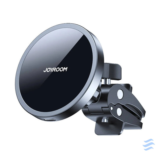 Car Grille Holder Joyroom JR ZS240 with Qi Inductive Charger (Black) Phone holders