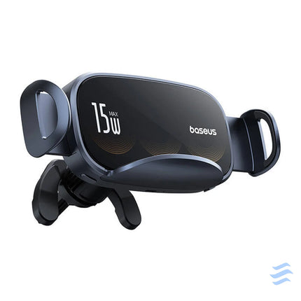 Car holder with inductive charger Baseus LightChaser (Black) Phone holders