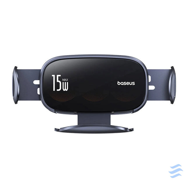 Car holder with inductive charger Baseus LightChaser (Black) Phone holders