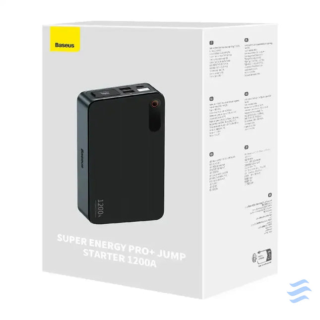 Car Jump Starter Baseus Black Super Energy Pro + 1200A (black) Jump starters