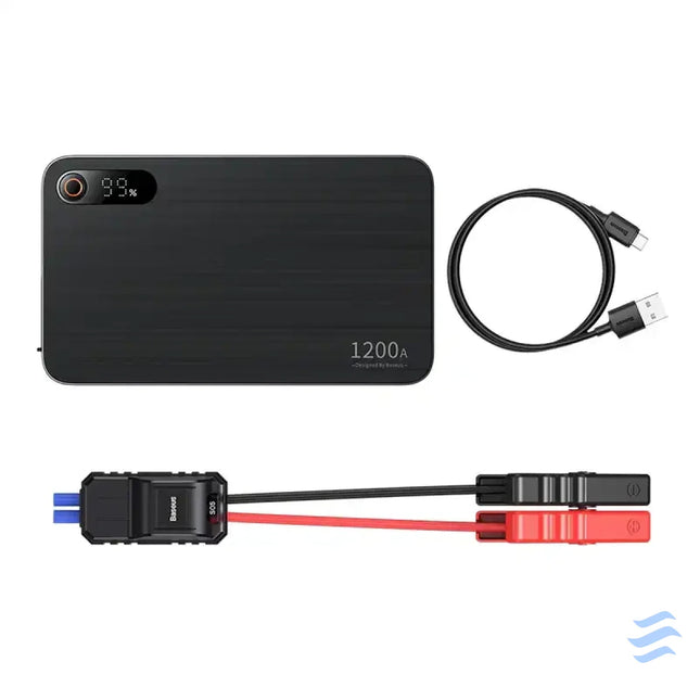 Car Jump Starter Baseus Black Super Energy Pro + 1200A (black) Jump starters