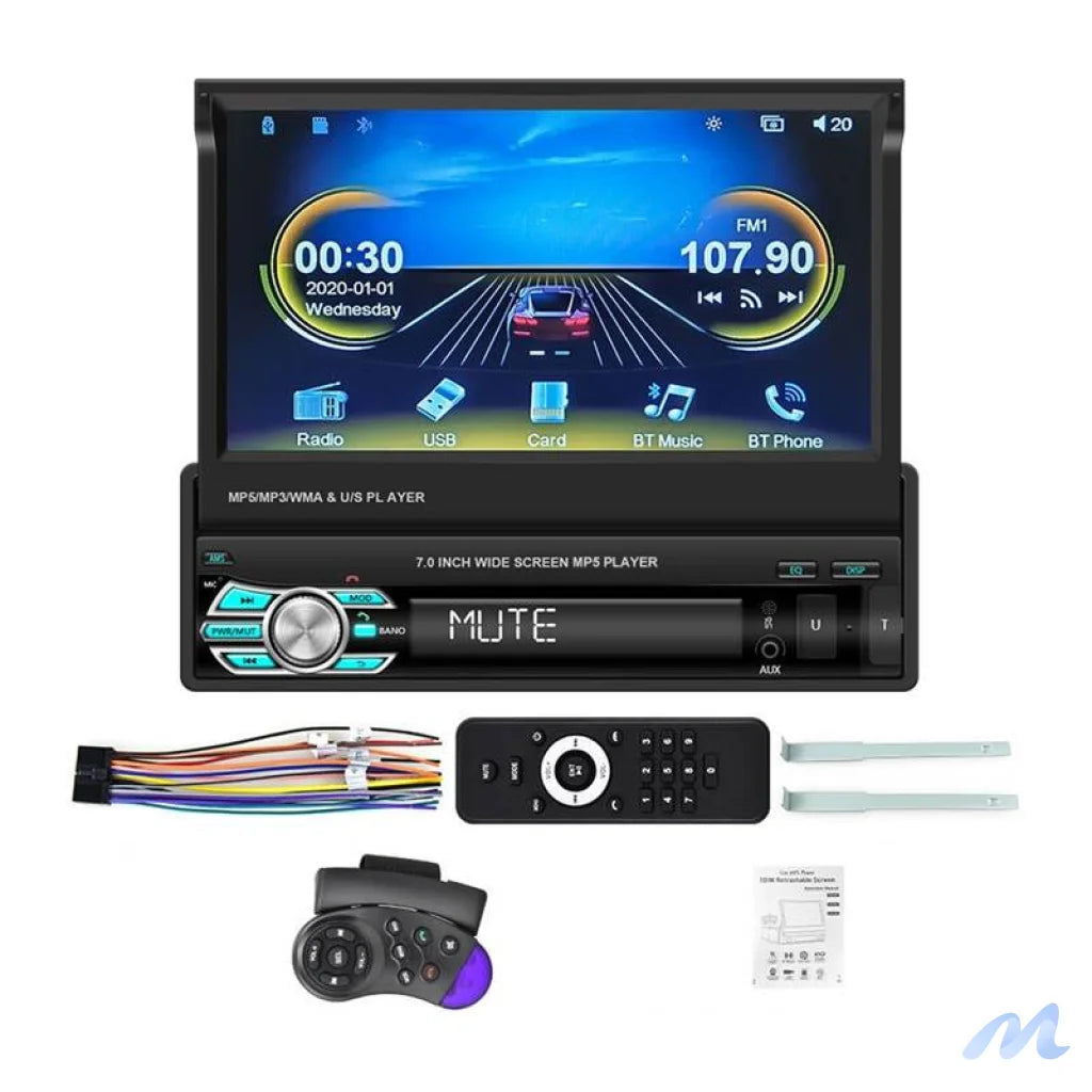 Car monitor 7'' Podofo A3503 Carplay&Android Auto