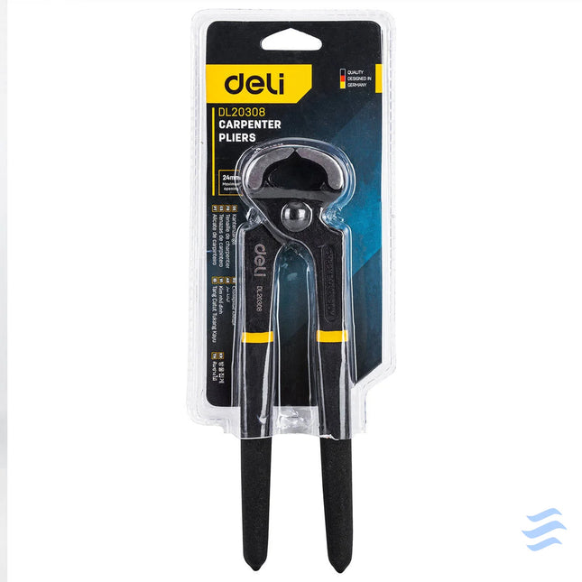 Carpenter’s Pincers 8’’ Deli Tools EDL20308 (black) Pliers