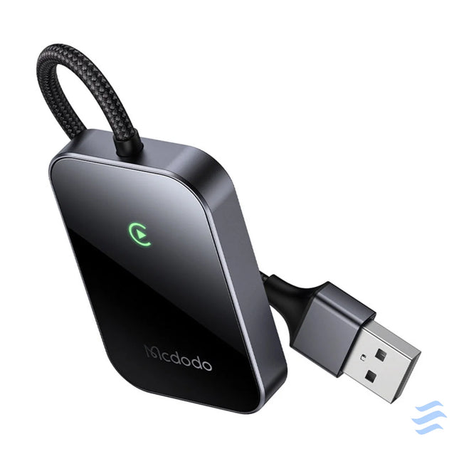 CarPlay wireless adapter with USB cable McDodo CA 7210 black Android Auto wireless adapters