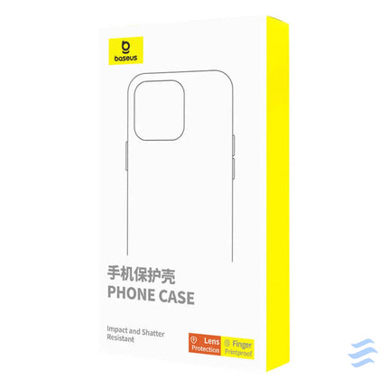 Case Baseus Synthetic Fiber iPhone 15 Pro + tempered glass Protective cases for smartphones