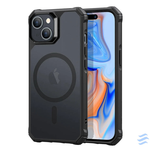 Case ESR Air Armor for iPhone 15 Plus Magsafe (black) Protective cases for smartphones