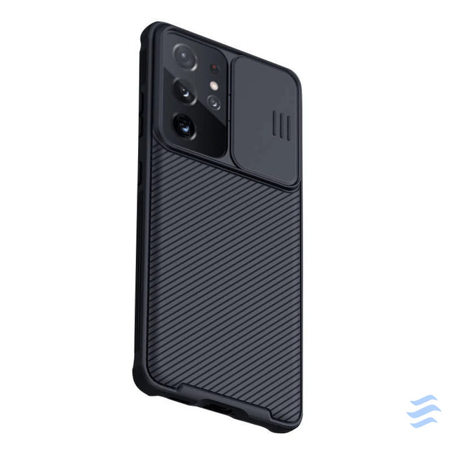 Case Nillkin CamShield Pro for Samsung S21 Ultra (black) Protective cases for smartphones