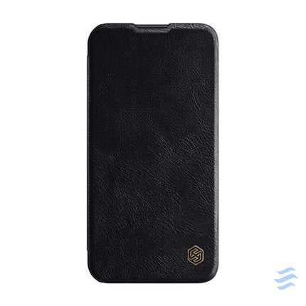 Case Nillkin Qin Pro Leather for iPhone 14 Pro Max (Black) Protective cases for smartphones