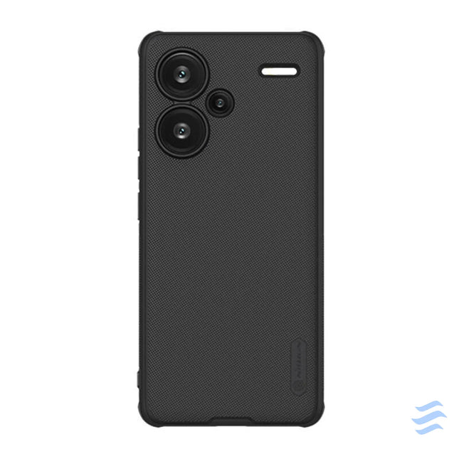 Case Nillkin Super Frosted Shield Pro for Xiaomi Redmi Note 13 Pro + 5G (black) Protective cases for smartphones