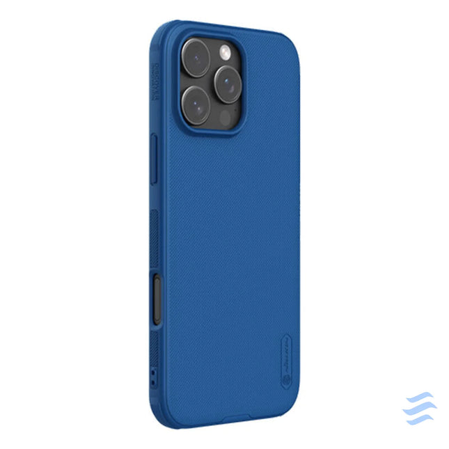 Case Nillkin Super Frosted Shield Pro Magnetic iPhone 16 Pro Max (niebieski) Protective cases for smartphones