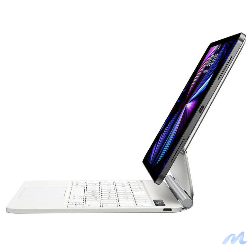 Case with keyboard for iPad Baseus Brilliance PRO 10, 10.9" (white)