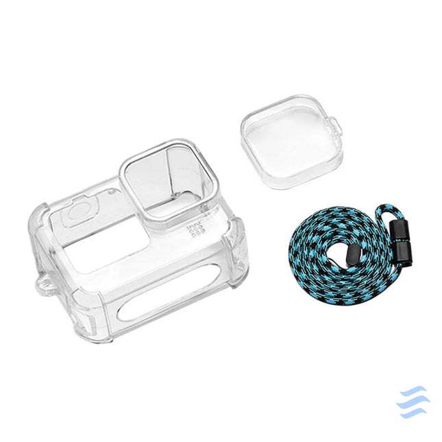 Case with Lens Cap and Neck Strap PULUZ for GoPro Hero 9 / 10 / 11 For sports cameras