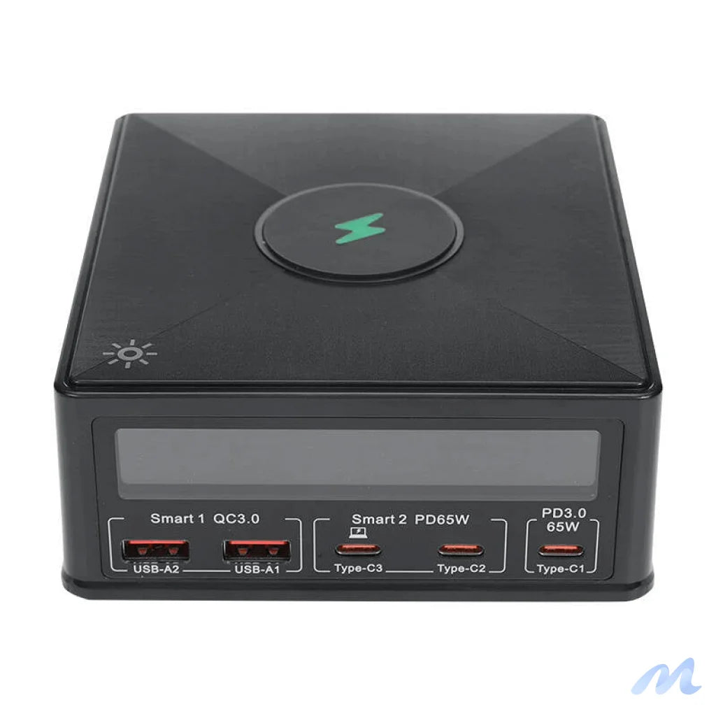 Charger Blitzwolf 868H, 2xUSB-A, 3xUSB type-C, 160W (black)