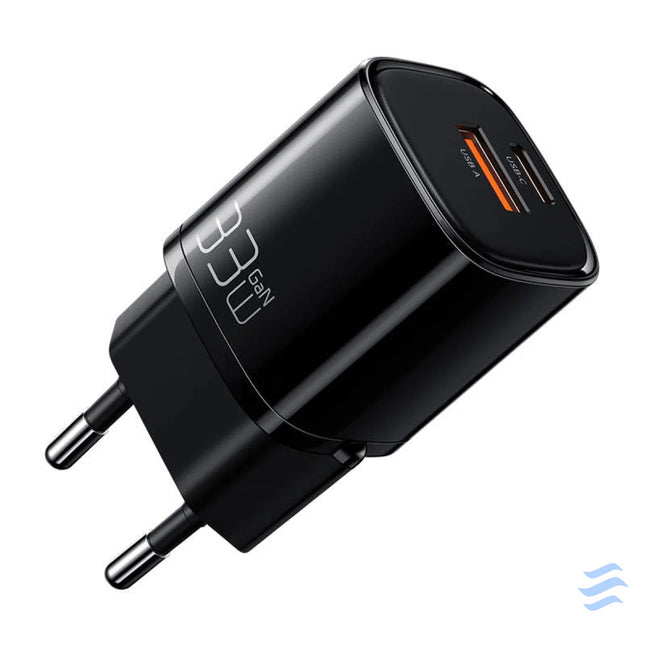Charger Mcdodo Nano GaN CH 0151 USB + USB C 33W (black) mains chargers