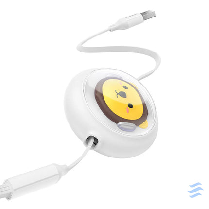 Charging Cable 3w1 Baseus USB to USB C USB M Lightning 3,5A 1,1m (White) Combo Cables
