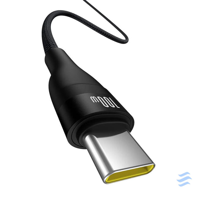 Charging Cable Baseus Flash 2 USB to USB C 100W 2m (black) USB to USB C