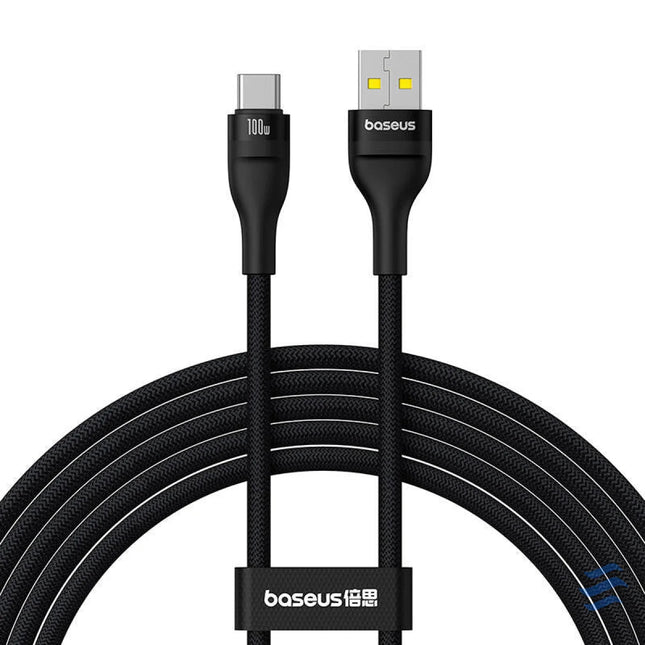 Charging Cable Baseus Flash 2 USB to USB C 100W 2m (black) USB to USB C