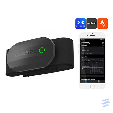 Chest Heart Rate Monitor Coospo H808S B compatibile with z: Strava wahooo mapmyfitness etc. Sensors
