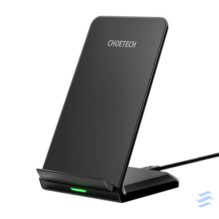 Choetech 10W inductive wireless charger with stand (black) Wireless chargers