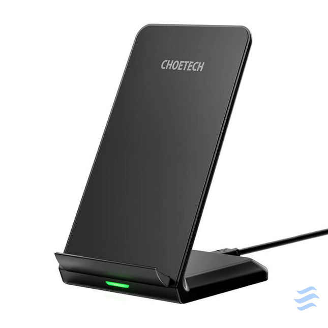 Choetech 10W inductive wireless charger with stand (black) Wireless chargers