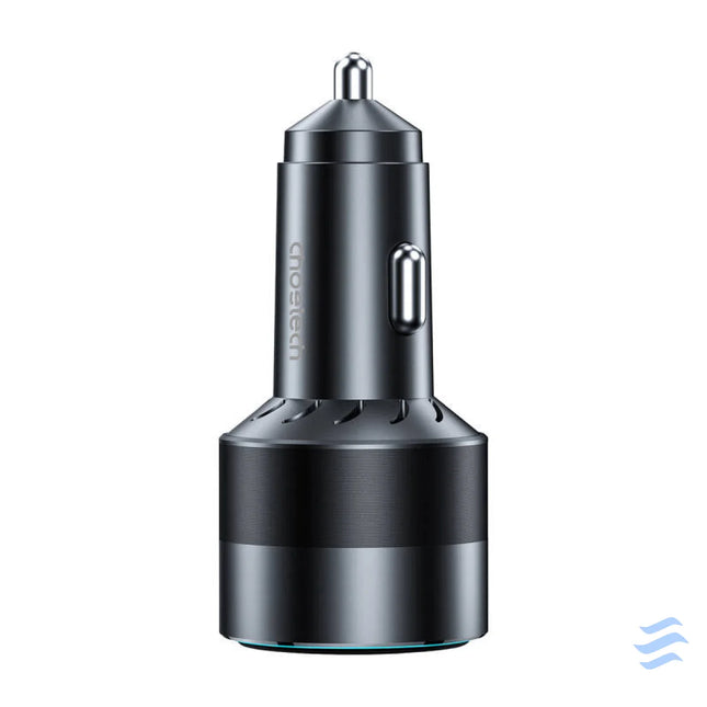 Choetech 63W Dual USB C 45w + USB A 18w fast car charger (black) Car chargers