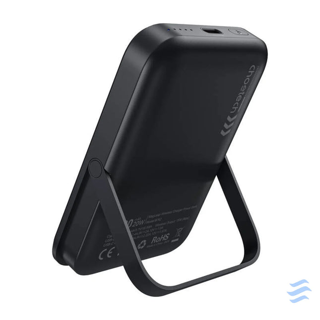 Choetech B743 10000mAh 20W PD magnetic powerbank with stand (black) Powerbanks