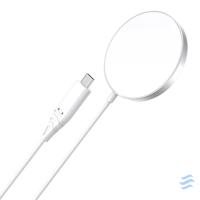 Choetech T518 Magnetic Wireless Charger 15W (white) Wireless chargers