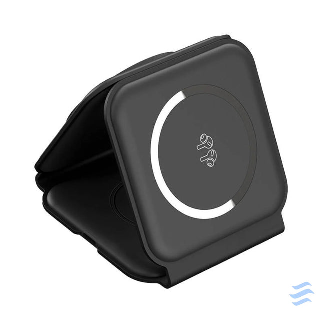 Choetech T588 F 3in1 Magnetic Wireless Charger 15W (black) Wireless chargers