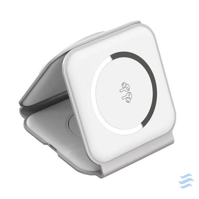 Choetech T588 F 3in1 Magnetic Wireless Charger 15W (white) Wireless chargers