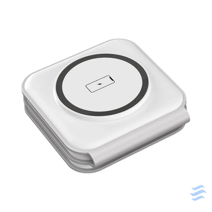 Choetech T588 F 3in1 Magnetic Wireless Charger 15W (white) Wireless chargers