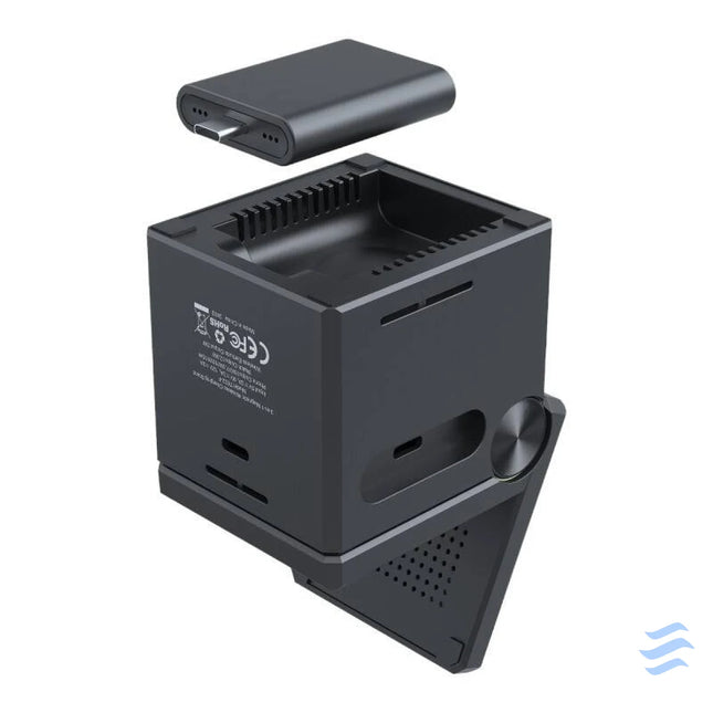 Choetech T632 F 3 in 1 15W inductive charger (black) Wireless chargers