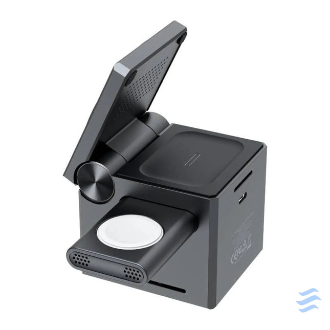 Choetech T632 F 3 in 1 15W inductive charger (black) Wireless chargers