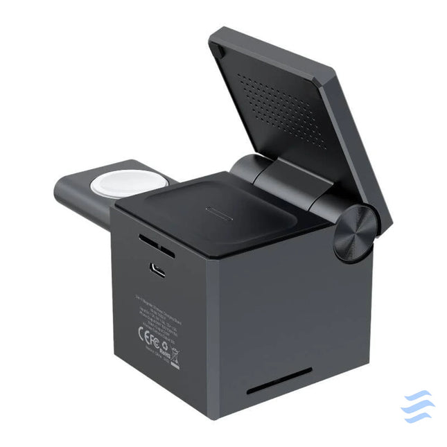 Choetech T632 F 3 in 1 15W inductive charger (black) Wireless chargers